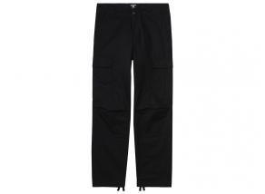 Carhartt Regular Cargo Pant Black Rinsed I032467