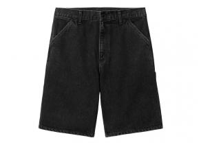 Carhartt Single Knee Short Black Stone Washed I032026