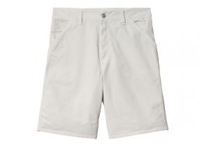 Carhartt Single Knee Short Sonic Silver Garment Dyed I031504