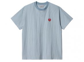 Carhartt Terrell Stripe Tshirt Bleach I032127
