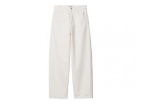 Carhartt Women Brandon Pant White Rinsed I031918