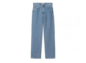 Carhartt W Noxon Pant Blue Stone Bleached I031920