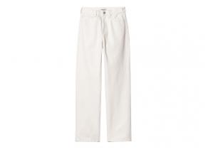 Carhartt W Noxon Pant White Rinsed I031920