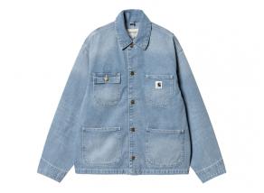 Carhartt Women OG Michigan Coat Blue Light True Washed I031923