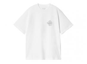 Carhartt W Blaze Tshirt White / Black I033676