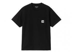 Carhartt W Pocket Tshirt Black I032215
