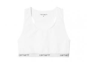 Carhartt Women Script Racer Tank White I032943