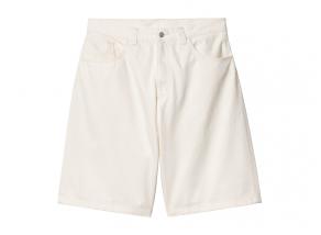 Carhartt WIP Brandon Short Denim White rinsed I037161