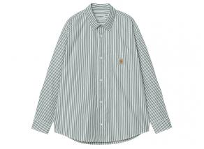 Carhartt WIP Daldry Shirt Office Blue / Wax I035952.3NW.XX.03