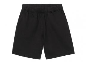 Carhartt WIP Women Brenta Sweat Short Black / White heavy stone wash I036292