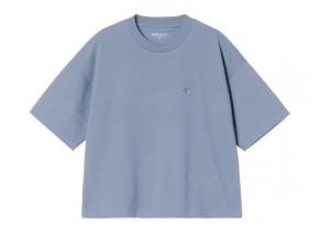 Carhartt WIP Femme Chester Tshirt Gentle Blue I030656