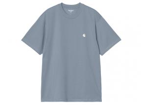 Carhartt WIP Madison Tshirt Velvet Blue / White I033000