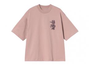 Carhartt WIP Women Forma Tshirt Gentle Pink I036382