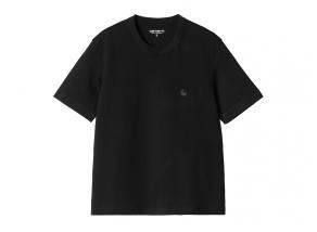 Carhartt WIP Women Luca Tshirt Black I036365