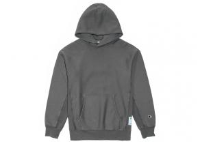 Champion Reverse Weave Hoodie Dyed Dark Grey