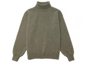 Colorful Standard Merino Wool Turtleneck Dusty Olive