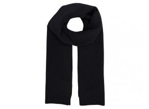Colorful Standard Merino Wool Scarf Deep Black