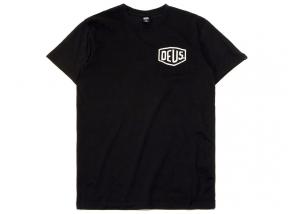 Deus Ex Machina Biarritz Address Tee Black