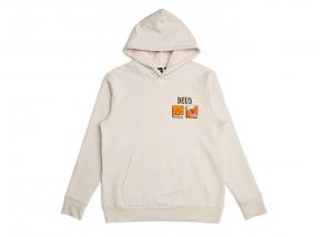 Deus Ex Machina Max Speed Hoodie Dirty White