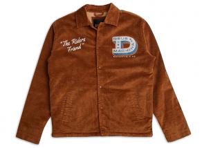 Deus Ex Machina Riders Friend Coach Jacket Tan