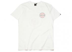 Deus Ex Machina Biarritz Address Tee Vintage White