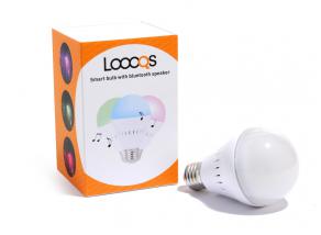Loooqs Smart Bulb With Bluetooth Speaker