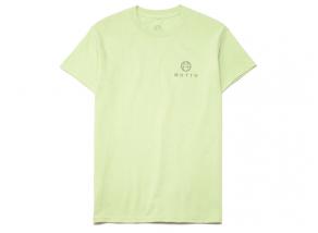 Motto Logo Tee Engraved Pistache