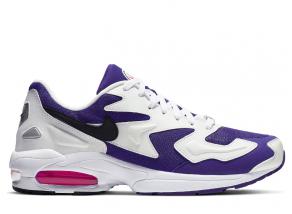 Nike Air Max2 Light White / Black / Court Purple AO1741-103