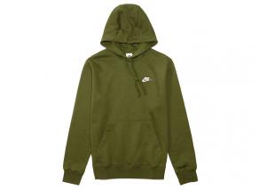 Nike Club Fleece Hoodie Rough Green BV2654-327