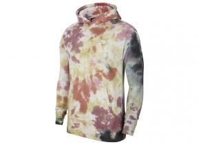 Nike Tie-Dye Pullover Hoodie Dark Beetroot CU4345-638