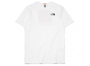 The North Face Red Box Tee White