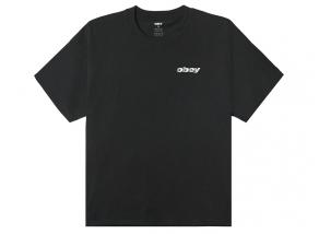 Obey Exports Tee Vintage Black 168024319