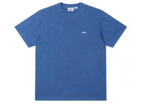 Obey Lowercase Pigment Tee Electric Indigo 131080353