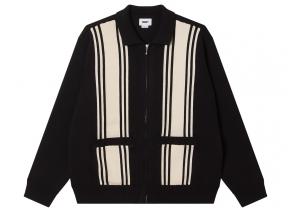 Obey Matt Zip Up Sweater Black Multi 151010046