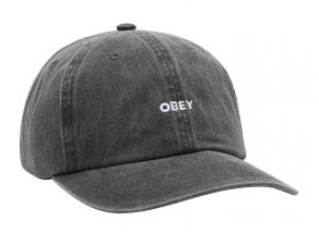 Obey Pigment Bold 6 Panel Strapback Pigment Black 100580418