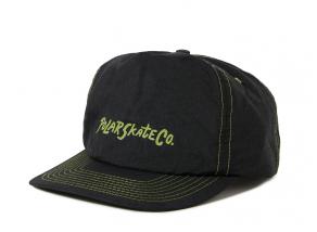 Polar Skate Co Earl Cap Black / Lime
