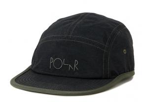 Polar Skate Co Vilde Cap Black / Army Green