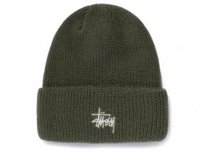 Stussy Basic Cuff Beanie Olive