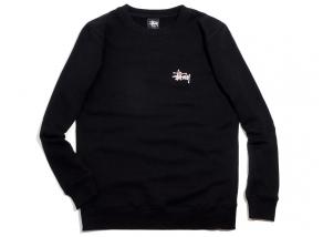 Stussy Basic Stussy Crew Black