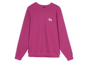 Stussy Basic Stussy Crew Berry