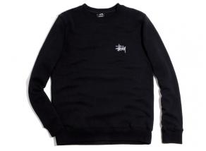 Stussy Basic Stussy Crew Black