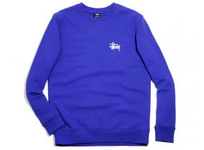 Stussy Basic Stussy Crew Dark Blue