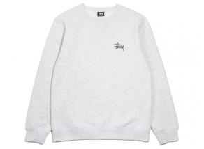 Stussy Basic Stussy Crew Ash