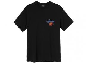 Stussy Smokin Skull Tee Black