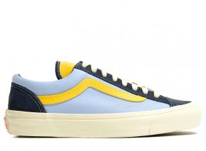 Vans OG Style 36 LX Navy/ Light Blue/ Yellow