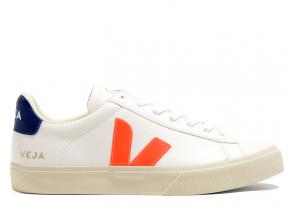Veja Campo Chromefree Extra White / Orange Fluo / Cobalt