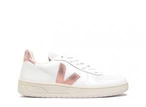 Veja V10 Leather Extra White / Nacre