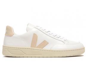 Veja V12 Leather Extra White / Sable