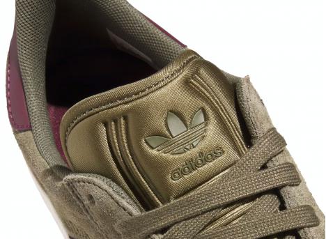 Adidas Skateboarding Gazelle ADV Olive Strata / Maroon / Chalk White KI3205