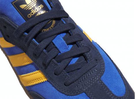 Adidas Skateboarding Samba ADV Collegiate Navy / Preloved Yellow / Royal Blue HQ9283